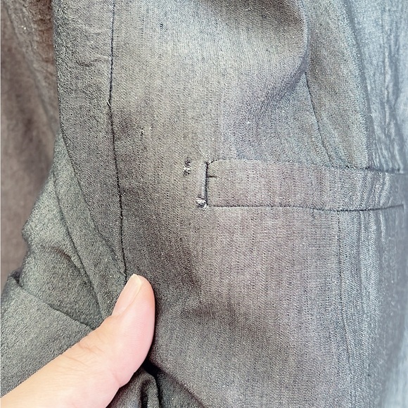 Ann Taylor Charcoal Blazer - Picture 3 of 4